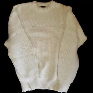 Boston Traders 100% Wool Fisherman’s Sweater